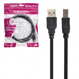 کابل پرینتر USB 2.0 میتسوشیدا (MITSUSHIDA) طول 1.5 متر مدل KC-UP015