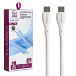 کابل تایپ سی به تایپ سی (Type-C To Type-C) میتسوشیدا (MITSUSHIDA) طول 1 متر مدل KC-A4