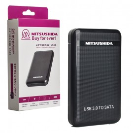 باکس هارد 2.5 اینچی USB 3.0 HDD/SSD میتسوشیدا (MITSUSHIDA) مدل HD2520