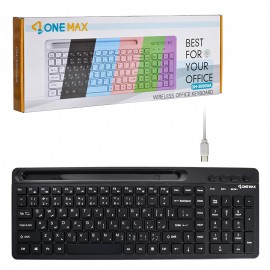 کیبورد بی سیم/ بلوتوث شارژی وان مکس (ONE MAX) مدل OM-3000WA