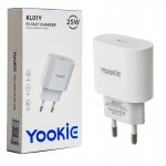 کلگی شارژر 25 وات یوکی (Yookie) مدل KL01Y