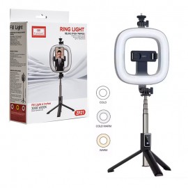 رینگ لایت عکاسی + سه پايه ارلدام (Earldom) مدل ET-ZP21