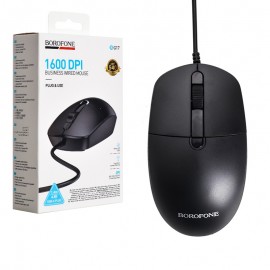 موس سیم دار LED بروفون (BOROFONE) مدل BG17