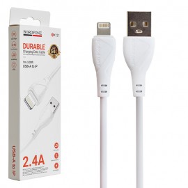 کابل آیفون (Lightning) بروفون (BOROFONE) طول 1 متر مدل BX121
