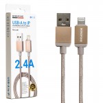 کابل آیفون (Lightning) بروفون (BOROFONE) طول 1 متر مدل BX120