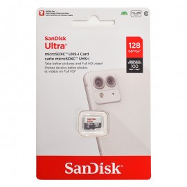 رم موبایل سن دیسک (SanDisk) مدل 128GB MicroSDXC Ultra UHS-1 100MB/S گارانتی سازگار ارقام