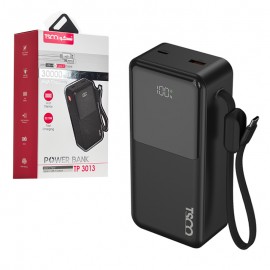 پاوربانک + کابل همراه تسکو (TSCO) مدل TP 3013 ظرفیت 30000mAh