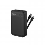 پاوربانک + دو کابل همراه تسکو (TSCO) مدل TP 2011 ظرفیت 20000mAh