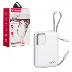 پاوربانک + دو کابل همراه تسکو (TSCO) مدل TP 2007 ظرفیت 20000mAh