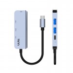 هاب 4 پورت و رابط تایپ سی 4IN1 تسکو (TSCO) مدل THU 1152