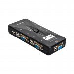 سوئیچ VGA KVM دستی 4 پورت USB پی نت (P-net) مدل 4UK