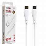 کابل تایپ سی به تایپ سی (Type-C To Type-C) بروفون (BOROFONE) طول 1 متر مدل BX121