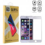 محافظ گلس صفحه نمایش 6D مناسب برای گوشی  Iphone 6 Plus  سفید