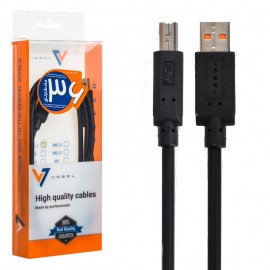 کابل پرینتر USB 2.0 واصل (VASEL) طول 1.5 متر