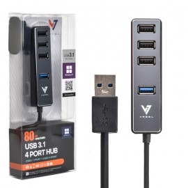 هاب 4 پورت USB 3.1 واصل (VASEL) مدل VSL-HU380