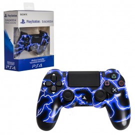 دسته بازی بی سیم PS4 سونی (SONY) مدل CUH-ZCT2E طرح رعد و برق کد 13