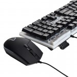 کیبورد و موس گیمینگ سیم دار بک لایت RGB وان مکس (ONE MAX) مدل OM-G6100E