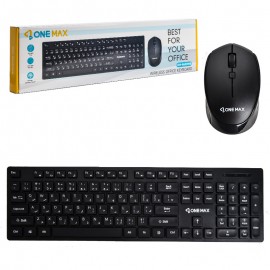کیبورد و موس بی سیم وان مکس (ONE MAX) مدل OM-4600WB