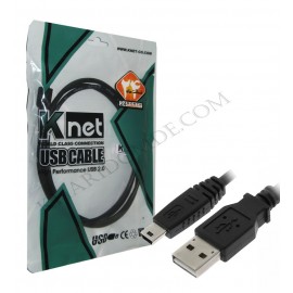 کابل دوربین و موبایل 5 پین (ذوزنقه ای) طول 1.5 متر مدل Knet OC904