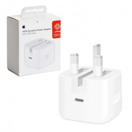 کلگی شارژر 40 وات سه شاخه اروپایی اپل (Apple) مدل A3353 گارانتی پارتیان پایا