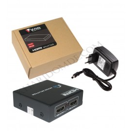 اسپلیتر 2 پورت V-net HDMI 4K 2K 1.4