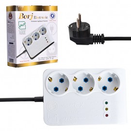 محافظ برق یخچال و فریزر 3 خانه 1.8 متری برج الکترونیک (Borj Electronic) مدل Parla 9344