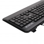 کیبورد گیمینگ سیم دار بک لایت RGB پی نت (P-net) مدل KB1400
