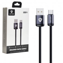 کابل اندروید (MicroUSB) لنیس (LENYES) طول 1 متر مدل LC537-V