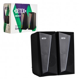 اسپیکر لپ تاپی 2 تکه دیتکس پلاس (+DETEX) مدل DS 917