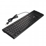 کیبورد گیمینگ سیم دار بک لایت RGB دیتکس پلاس (+DETEX) مدل DK 702