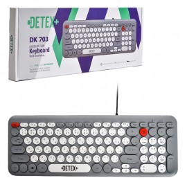 کیبورد سیم دار دیتکس پلاس (+DETEX) مدل DK 703