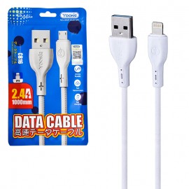 کابل آیفون (Lightning) یوکی (Yookie) طول 1 متر مدل CB16