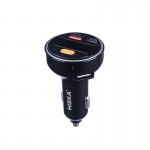 شارژر فندکی 30 وات سه پورت + MP3 پلیر بلوتوثی هیسکا (HISKA) مدل HCC-338