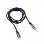 کابل تایپ سی به جک 3.5 میلی متری (Type-C To Aux) هیسکا (HISKA) طول 1 متر مدل W50