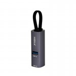 هاب 3 پورت USB 3.0 و رابط تایپ سی 5in1 هیسکا (HISKA) مدل HR-52