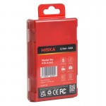 باتری نیم قلمی شارژی تایپ سی (Type-C) هیسکا (HISKA) مدل Li-ion-AAA H16-AAA2 1.5V 250mAh (بسته 2 عددی)