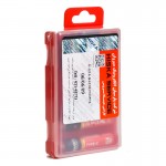 باتری نیم قلمی شارژی تایپ سی (Type-C) هیسکا (HISKA) مدل Li-ion-AAA H16-AAA2 1.5V 250mAh (بسته 2 عددی)