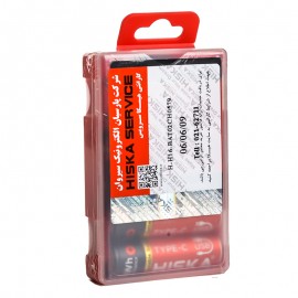 باتری قلمی شارژی تایپ سی (Type-C) هیسکا (HISKA) مدل Li-ion-AA H16-AA4 1.5V 835mAh (بسته 4 عددی)