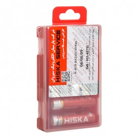 باتری نیم قلمی شارژی هیسکا (HISKA) مدل Li-ion-AAA H15-AAA2 780mAh (بسته 2 عددی)