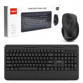 کیبورد و موس بی سیم هیسکا (HISKA) مدل H-MK25