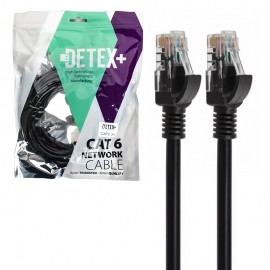 کابل شبکه CAT6 دیتکس پلاس (+DETEX) طول 3 متر