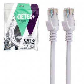 کابل شبکه CAT6 دیتکس پلاس (+DETEX) طول 2 متر