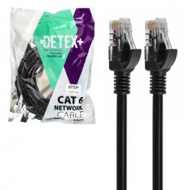 کابل شبکه CAT6 دیتکس پلاس (+DETEX) طول 5 متر
