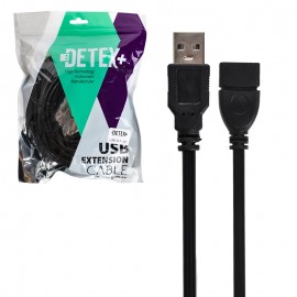 کابل افزایش طول USB دیتکس پلاس (+DETEX) طول 10 متر