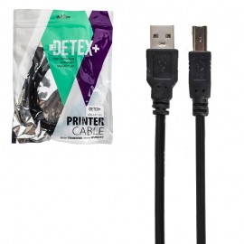 کابل پرینتر USB 2.0 دیتکس پلاس (+DETEX) طول 1.5 متر