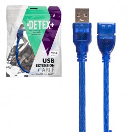 کابل افزایش طول USB دیتکس پلاس (+DETEX) طول 0.3 متر