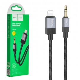 کابل لایتنینگ به جک 3.5 میلی متری (Lightning To Aux) هوکو (hoco) طول 1 متر مدل UPA32A