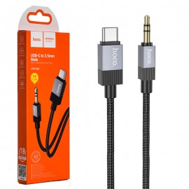 کابل تایپ سی به جک 3.5 میلیمتری (Type-C To Aux) هوکو (hoco) طول 1 متر مدل UPA32B