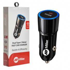 شارژر فندکی 48 وات دو پورت میلر (Miller) مدل CH-106