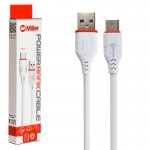 کابل تایپ سی (Type-C) پاوربانکی میلر (Miller) طول 25 سانتیمتر مدل CA-1443